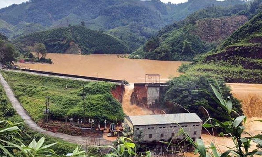  Bộ Công Thương thông tin về sự cố vỡ mảng tường bao ngăn đập đất thủy điện Bắc Khê 1